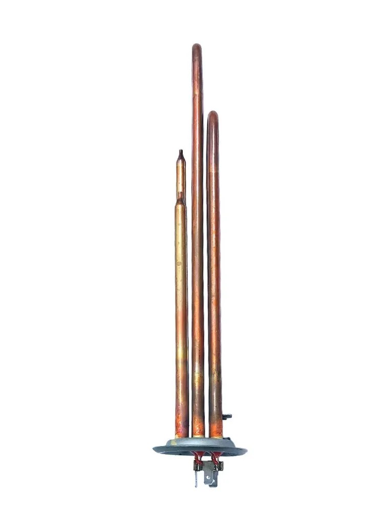 ТЭН RF 2000W/220V (700+1300), РОСС, медный, верт. 20052M — изображение 4