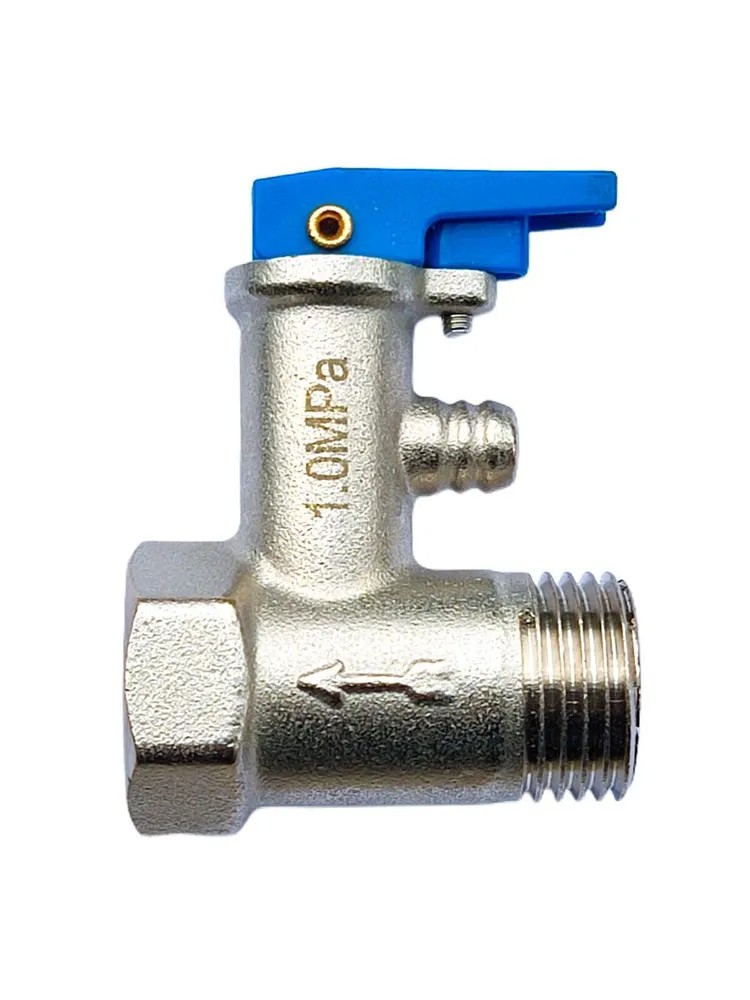 Клапан предохранительный с рычажком, 1/2", 10,0 Бар 20059