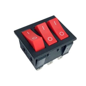 Выключатель трехклавишный 15A/250V 301201