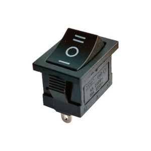 Переключатель двухрежимный черный 6A/250V 301207