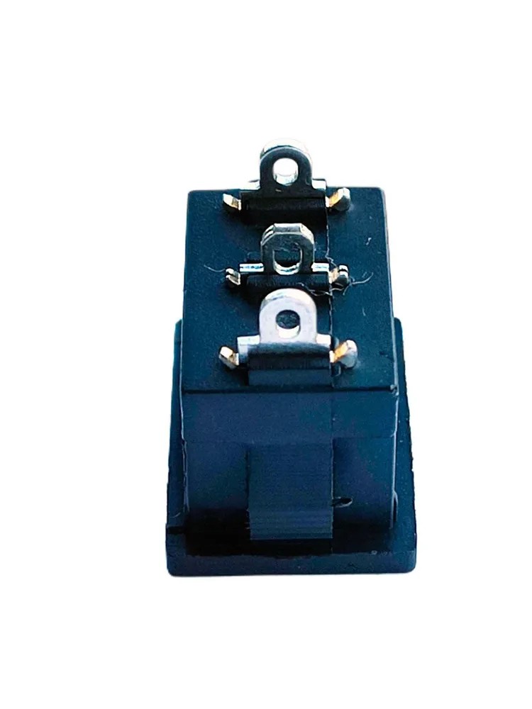 Переключатель двухрежимный черный 6A/250V 301207 — изображение 2