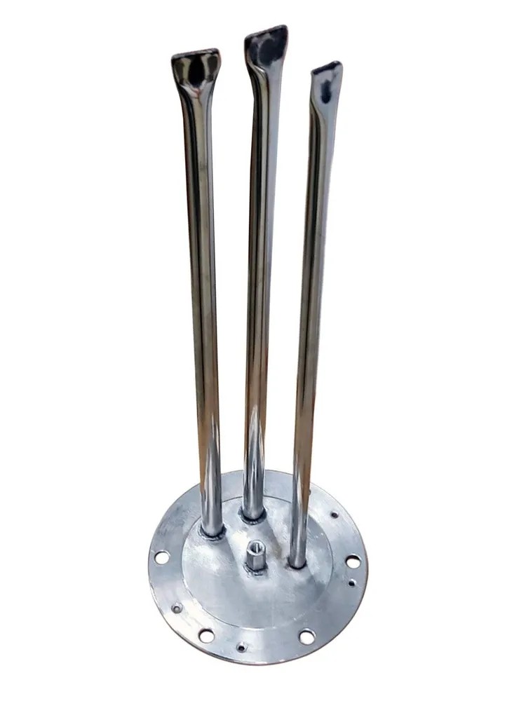 Фланец из нерж. стали сухих ТЭНов Electrolux EWH SL и R 3548001 — изображение 3
