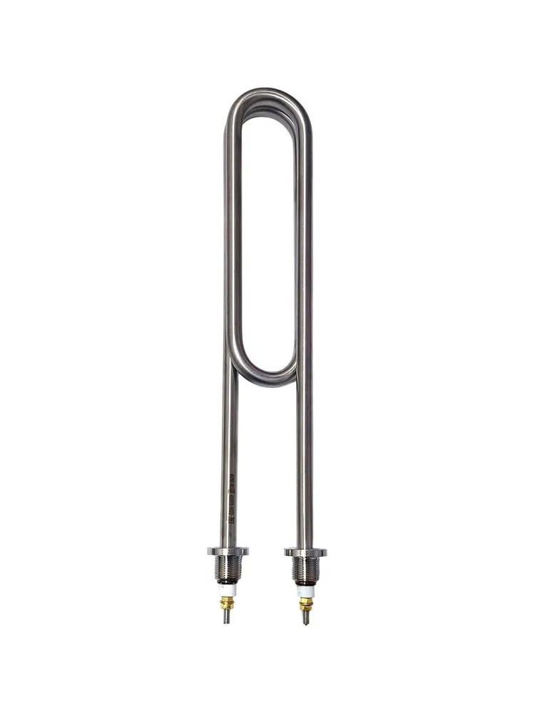 ТЭН 4000W/220V, нерж., L-35см, штуцер 1/2 44330