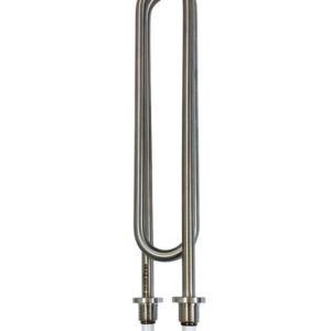 ТЭН 6000W/220V, нерж., L-355мм, штуцер 1/2 44340