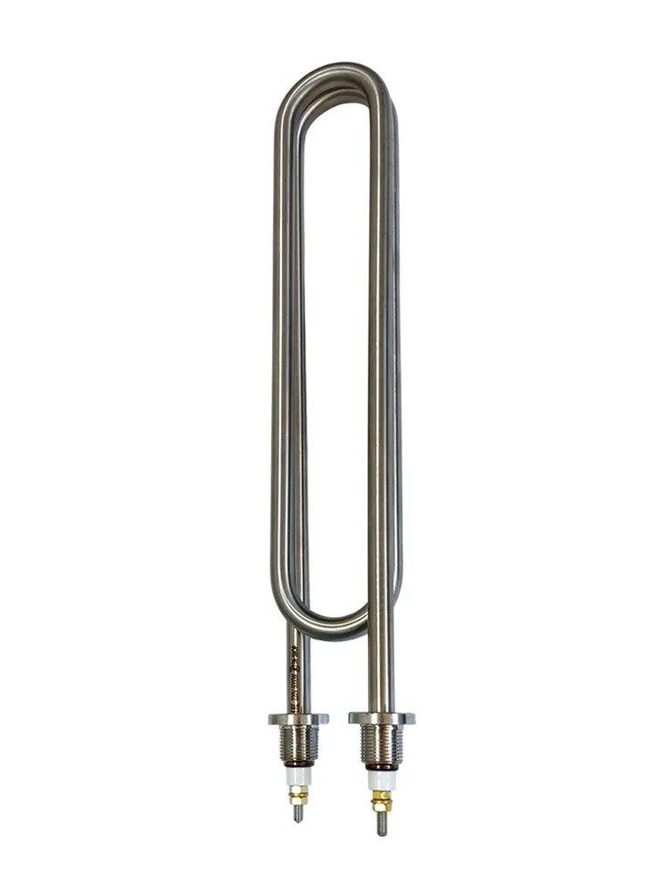 ТЭН 6000W/220V, нерж., L-355мм, штуцер 1/2 44340