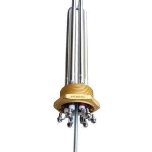 Блок ТЭН 3000W 220/400V - G1,5 (48мм), нерж, L-23см, под винт 482031
