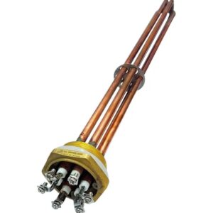 Блок ТЭН 6000W 220/400V - G1,5 (48мм), медь, L-43см, под винт 482430