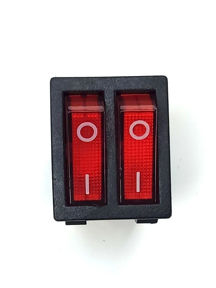 Выключатель двухклавишный Ariston 16А/250V 65150778 — изображение 4
