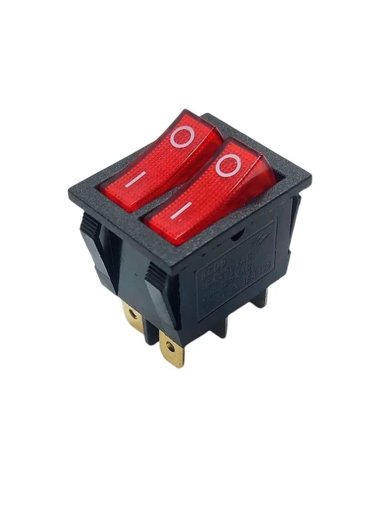 Выключатель двухклавишный Ariston 16А/250V 65150778 — изображение 7
