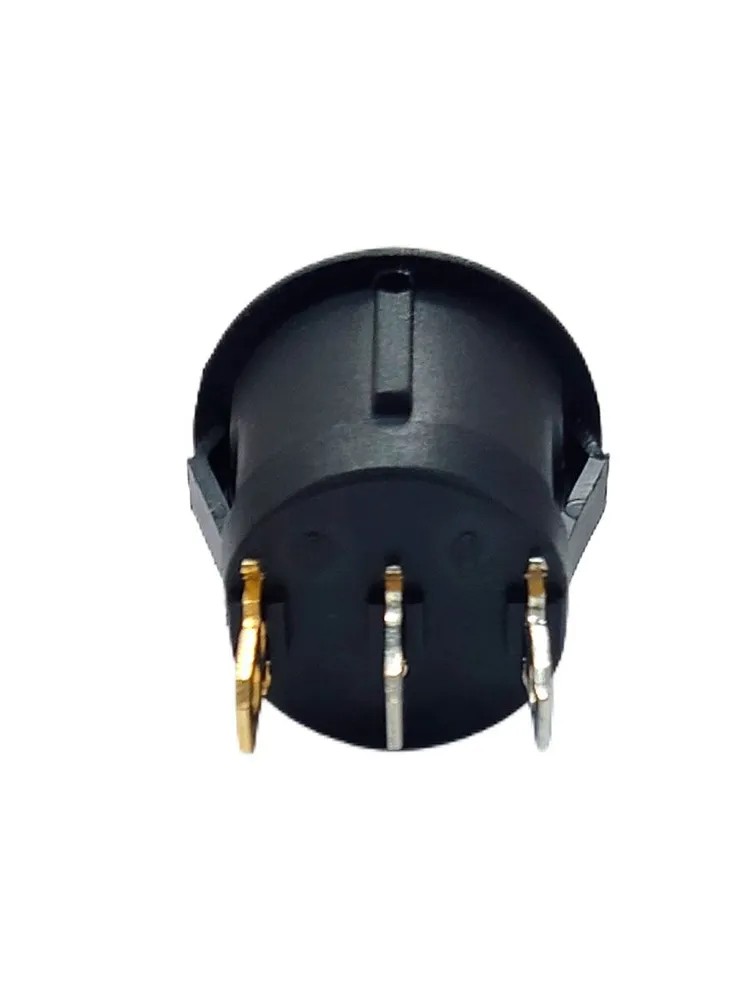 Выключатель одноклавишный 10А/250V, круглый (красный) 66050 — изображение 4